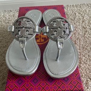 Tory Burch Metal Miller Embellished Sandal